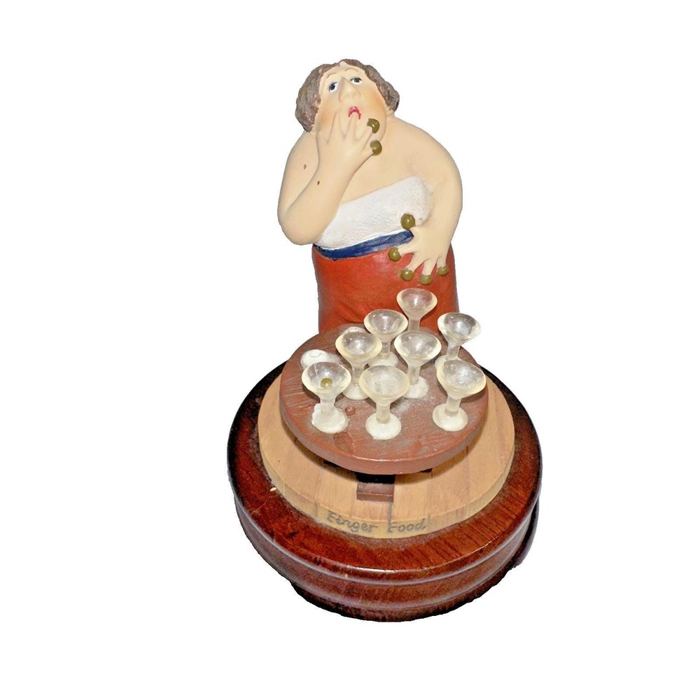 "Finger Food" Music Box Real People Collection - Bottman Design - Erika Oller